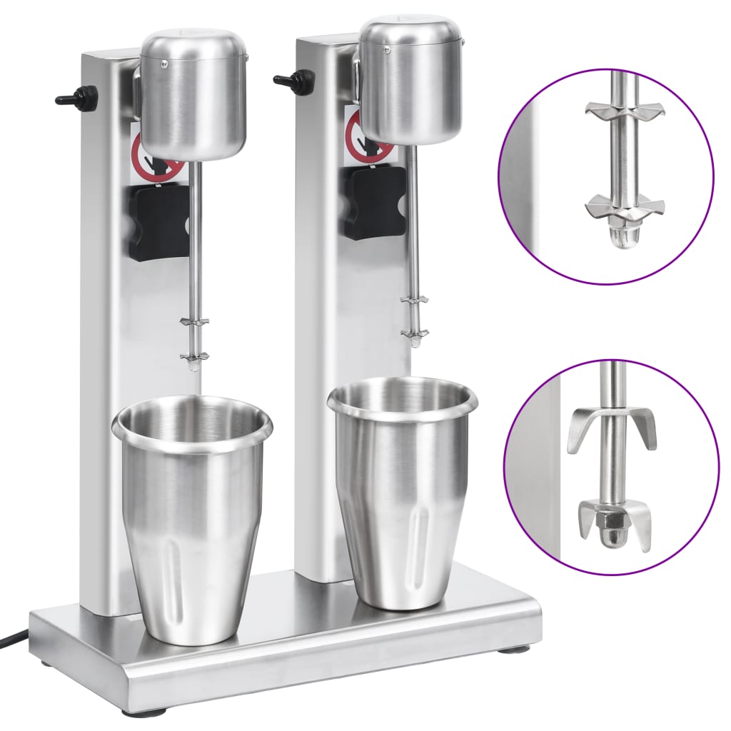 Milkshake Mixer Stainless Steel 1 L Milkshake Mixer with