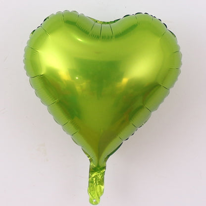 Aluminiumfolienballon Herzform 18 Zoll – Herzballon ca. 40 x 36 cm – Folienballon für Hochzeit, Valentinstag & Deko – ungefüllt