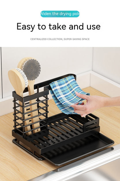 Multifunktionaler Lappenhalter – Platzsparender Halter für Tücher & Reinigungstücher