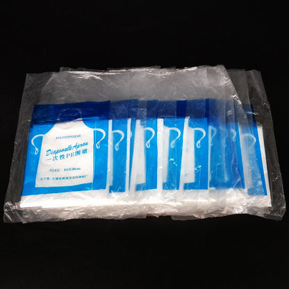 Einweg Kunststoff Schürze – 100 Stück Schutzschürzen für Gastronomie, Küche & Hygiene