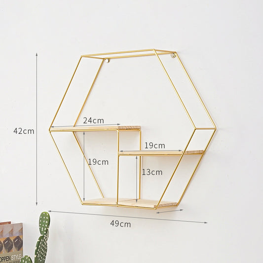 Restaurant Iron Wall Rack – Wandregal & Wanddeko aus Eisen für Gastro & Bar