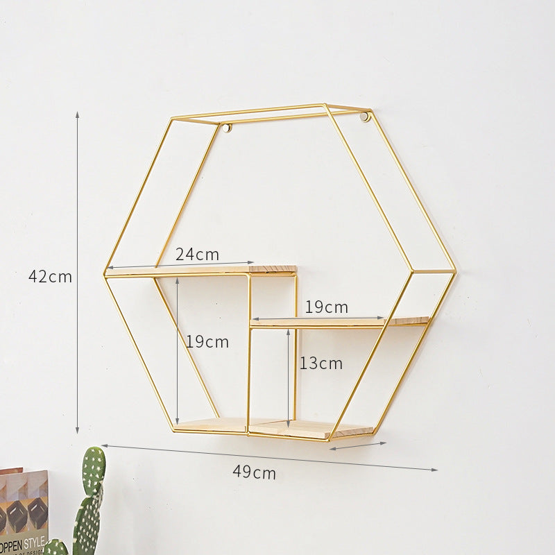 Restaurant Iron Wall Rack – Wandregal & Wanddeko aus Eisen für Gastro & Bar