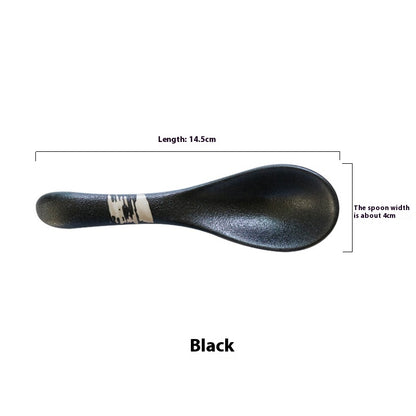 Ceramic Household Restaurant Meal Spoon
