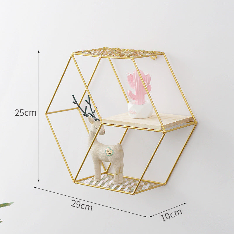 Restaurant Iron Wall Rack – Wandregal & Wanddeko aus Eisen für Gastro & Bar