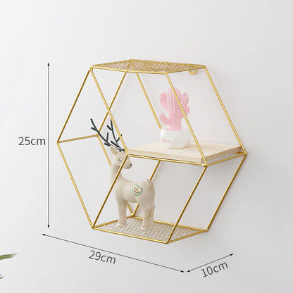 Restaurant Iron Wall Rack – Wandregal & Wanddeko aus Eisen für Gastro & Bar