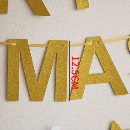 Happy Birthday Girlande Glitzer Blau – Buchstaben Banner Party Wanddekoration