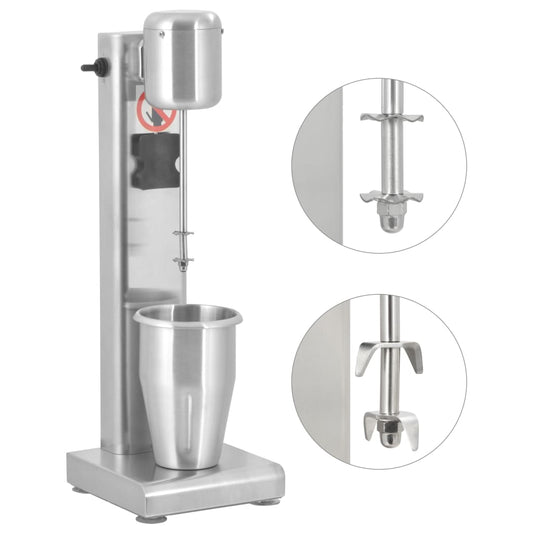 Milkshake Mixer Stainless Steel 1 L   Milkshake Mixer with