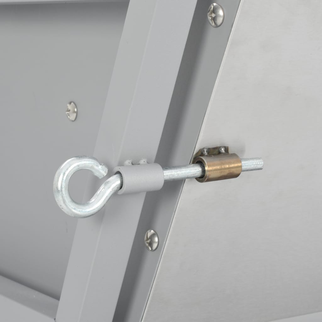 BBQ grill with rotisserie made of iron and stainless steel